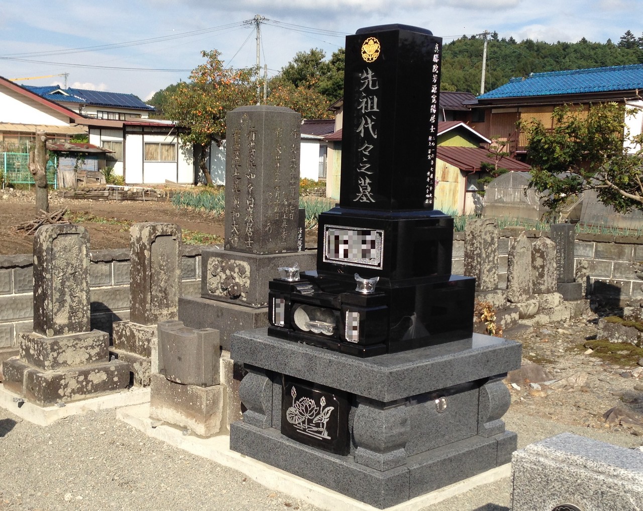 辰野町　個人墓地