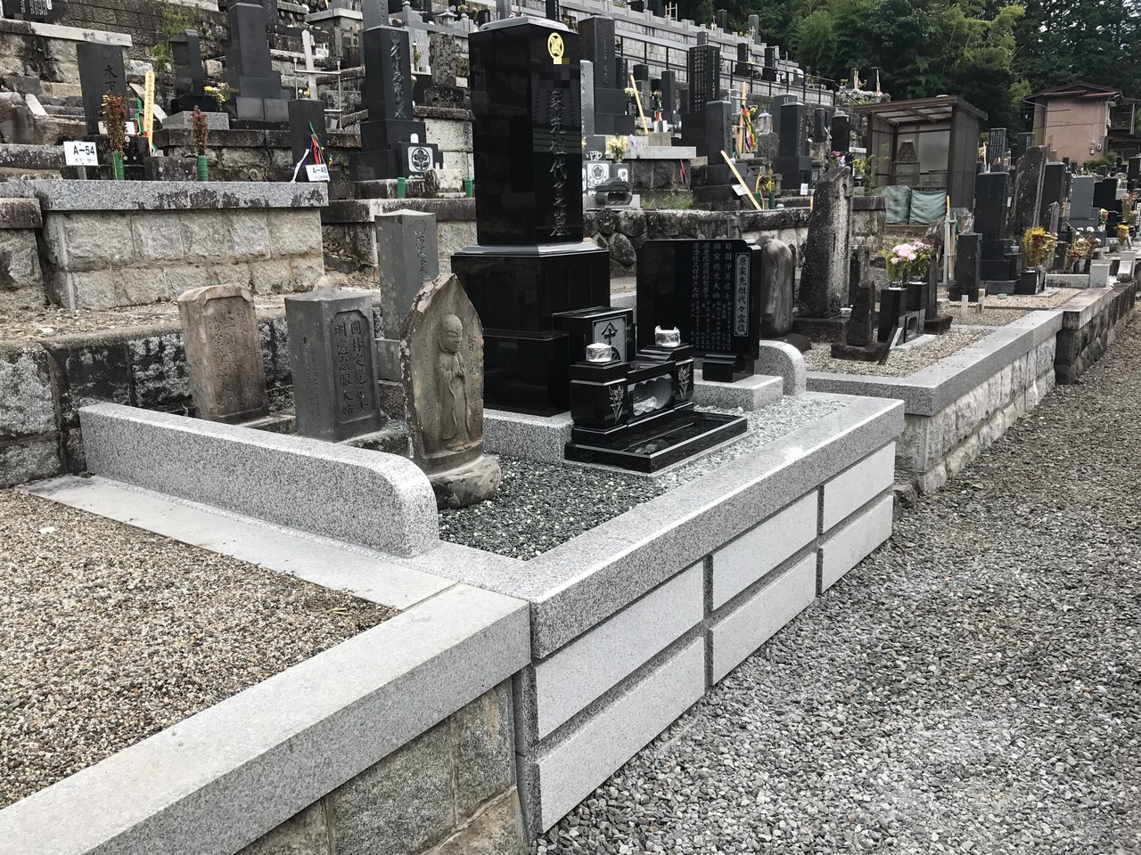 木曽町　寺院墓地