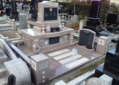 松川村　共同墓地